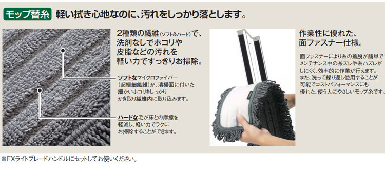 ラーグ　FXライトブレードラーグ(D)　から拭き用