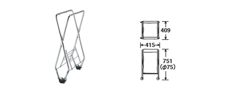 カート　BMダストカー(フレームのみ)ミニ