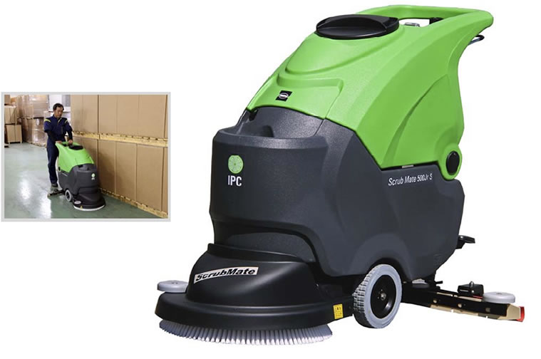 バッテリー駆動式 自動床洗浄機 スクラブメイト500ジュニアS