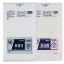 【90L】業務用ポリ袋 TM953・TM954 0.035mm 透明・半透明 10枚×30冊入