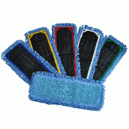 モップ マジカルモップ400 (ポケット付) 水拭き・乾拭き 緑