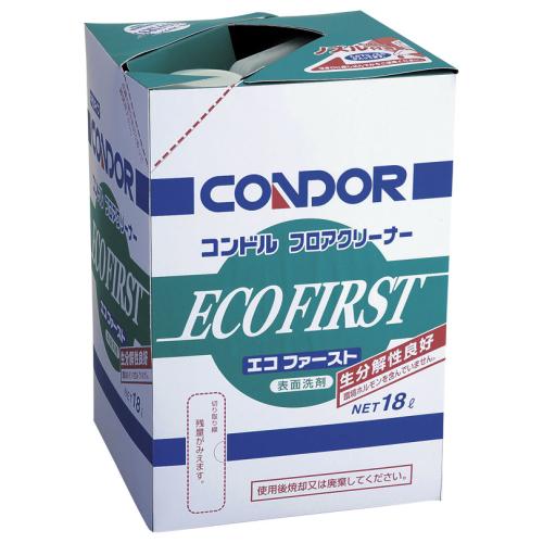 洗剤 コンドルフロアクリーナー エコファースト 18L