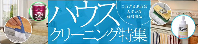 年末のお掃除に！ハウスクリーニング特集